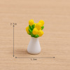 ​​Fake Plants for Dollhouse Mini Potted Artificial Flowers