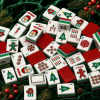 Red & Green Christmas Mahjong Set — 160 Festive Acrylic American Mahjong Tiles in Bold Holiday Colors