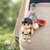 Custom Photo 3D Figure Keychain Personalized Mini Figure from Your Photo Custom 3D Baseball Player Keychain Gift for Fans Game Day Keepsake Sport Lovers