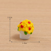 ​​Fake Plants for Dollhouse Mini Potted Artificial Flowers