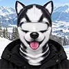 Funny Cat and Dog Winter Ski Gifts - Ski Mask With Ears