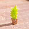 Simulation Potted Plant Minimalist Resin Figurine A Touch of Green