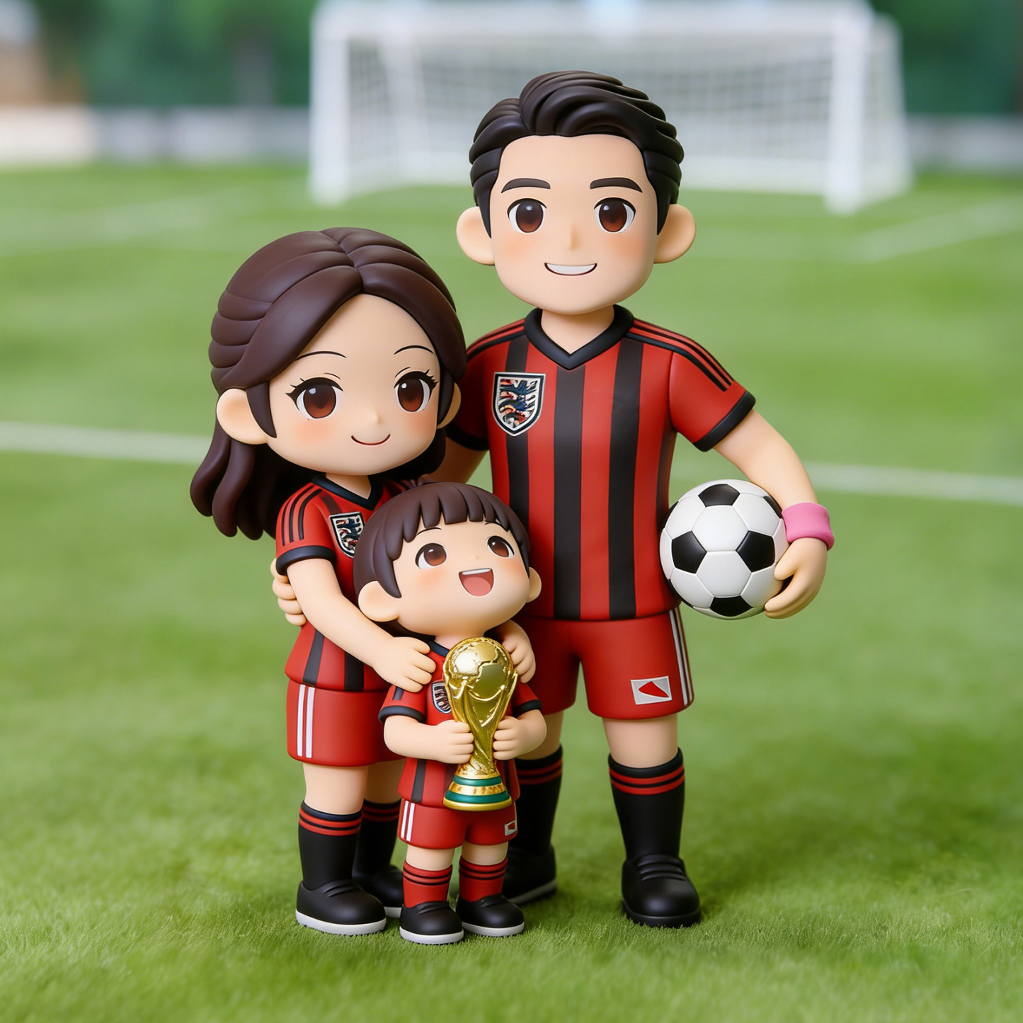 Custom 3D Figure from Your Photo World Cup Edition Bestselling Personalized Fan Gift