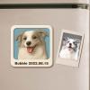 Cute Couple 3D Cartoon Magnet Custom Photo Gift for Him and Her Fun Personalized Fridge Decor