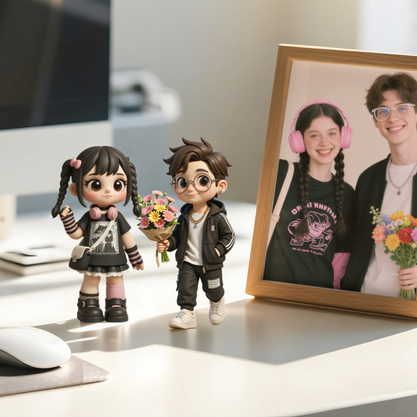 Custom 3D Action Figure From Your Photo Personalized Toy Figure Custom Action Figure Gifts For Kids