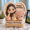 Custom Wedding Figurine 3D Printed Couple Gift Unique Bride and Groom Keepsake Romantic Personalized Wedding Decoration