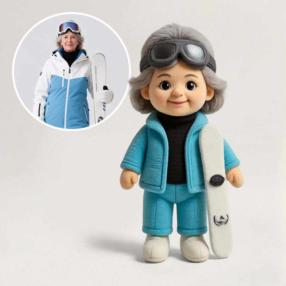 Custom Made 3D Cartoon Mini Figures for Two People Personalized Action Dolls from Real Photo Perfect for Gift Collection or Desk Decoration