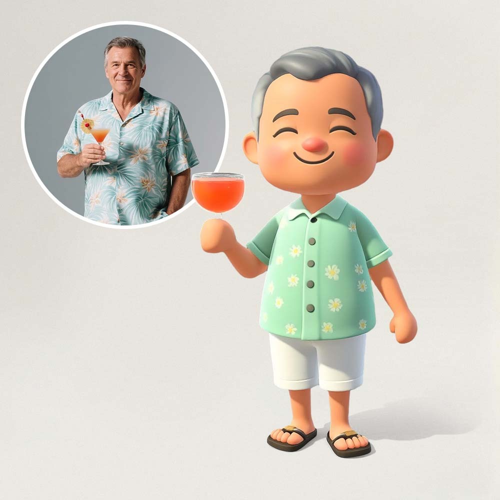 Custom Animal Home Style 3D Figurine Personalized Gift for Birthday and Celebration