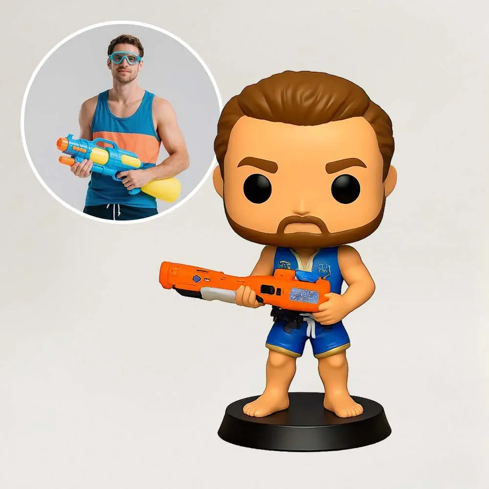 Custom 3D Action Figure from Your Photo Personalized Toy Figure Unique & Memorable Gift for Lovers, Boyfriends, Girlfriends