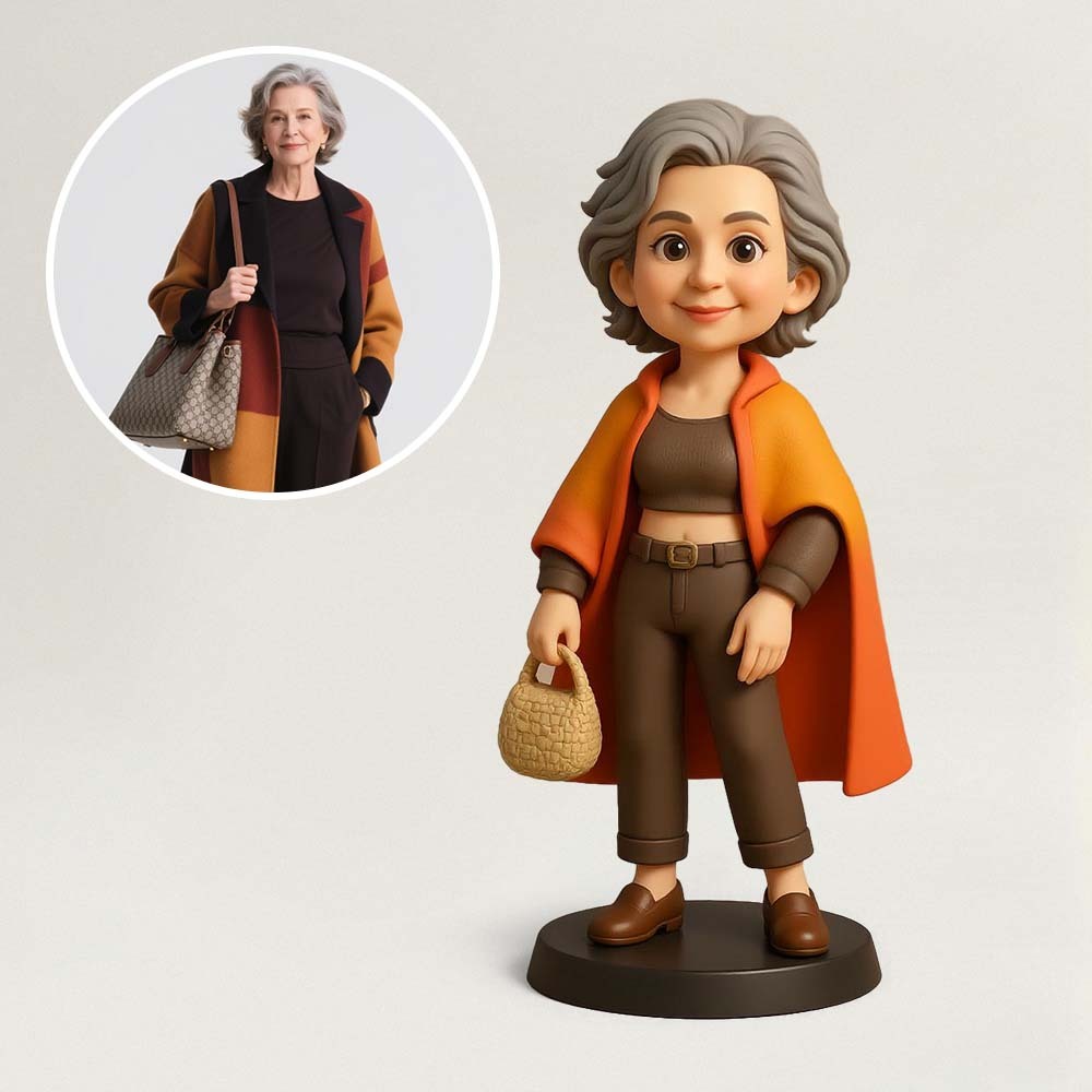 Cute Figure II Filter Custom 3D Figurine Unique Collectible Toy and Creative Gift for Her