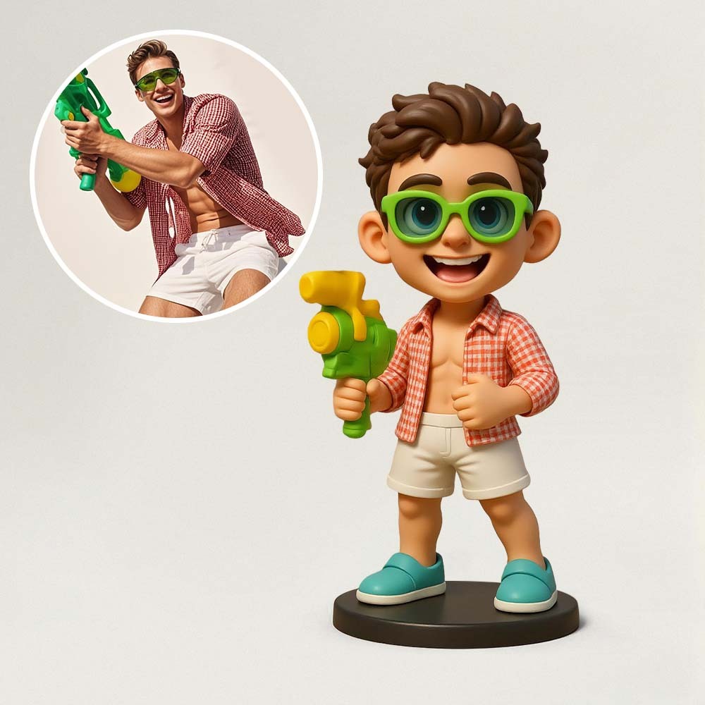 Cute Figure II Filter Custom 3D Figurine Unique Collectible Toy and Creative Gift for Her