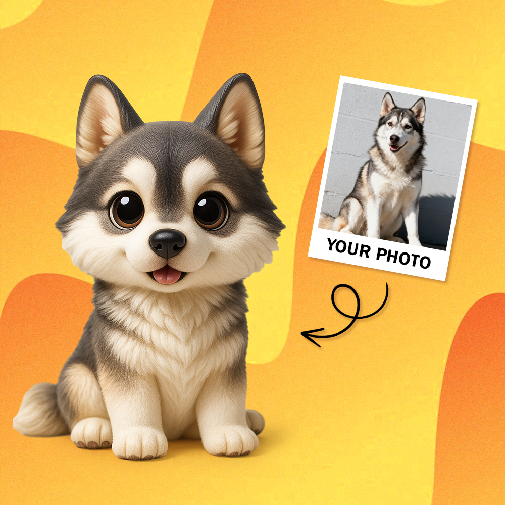 Custom 3D Action Figure from Your Photo Personalized Toy Figure Unique & Memorable Gift for Lovers, Boyfriends, Girlfriends