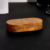 Custom Engraved Wooden Base for Figure with Name or Message