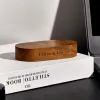 Custom 3D Figure from Photo with Engraved Wooden Base Personalized Message Solid Wood Stand Unique Father’s Day Gift for Dad