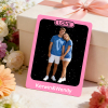Custom Figurine Identity Card Personalised Character Profile Card for 3D Mini Figures