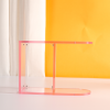 Colorful Clear Acrylic Display Case for Mini Figures Photo Cards & Collectibles Custom 3D Figurine Stand
