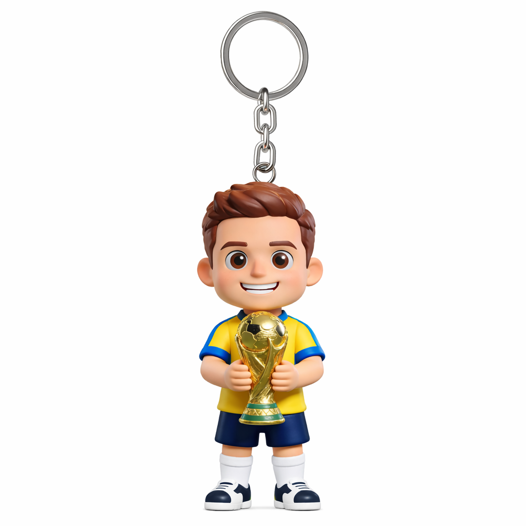Turn Your Photo into a Custom 3D Keychain Cute Personalized Mini Figur
