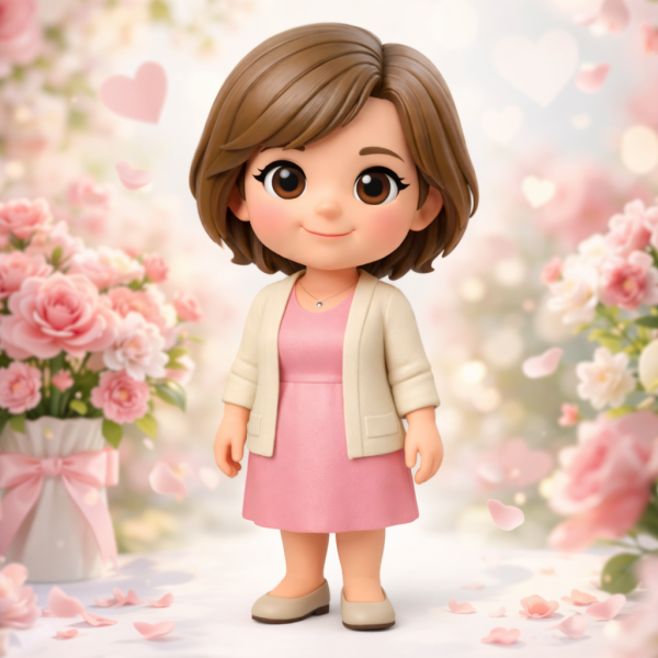 Custom 3D Figure Toy  From Your Photo Personalized Toy Figure Creative MIni Doll Gifts For Mom