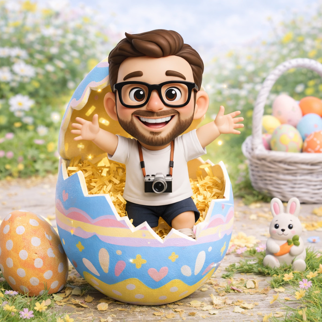 DIY Easter Surprise Egg – Hidden Custom 3D Figure Inside | Paint & Reveal Personalized Mini Doll Gift