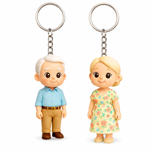 A Personalized 3D Figure from Your Photo A Meaningful Anniversary Gift for Grandparents
