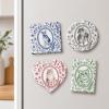 Custom Photo Watercolor Dog Cat Pet Portrait Toile Remembrance - Personalized Magnet