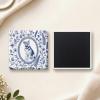 Custom Photo Watercolor Dog Cat Pet Portrait Toile Remembrance - Personalized Magnet