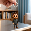 Custom Single Character 3D Figure Keychain Gift Personalized Keepsake