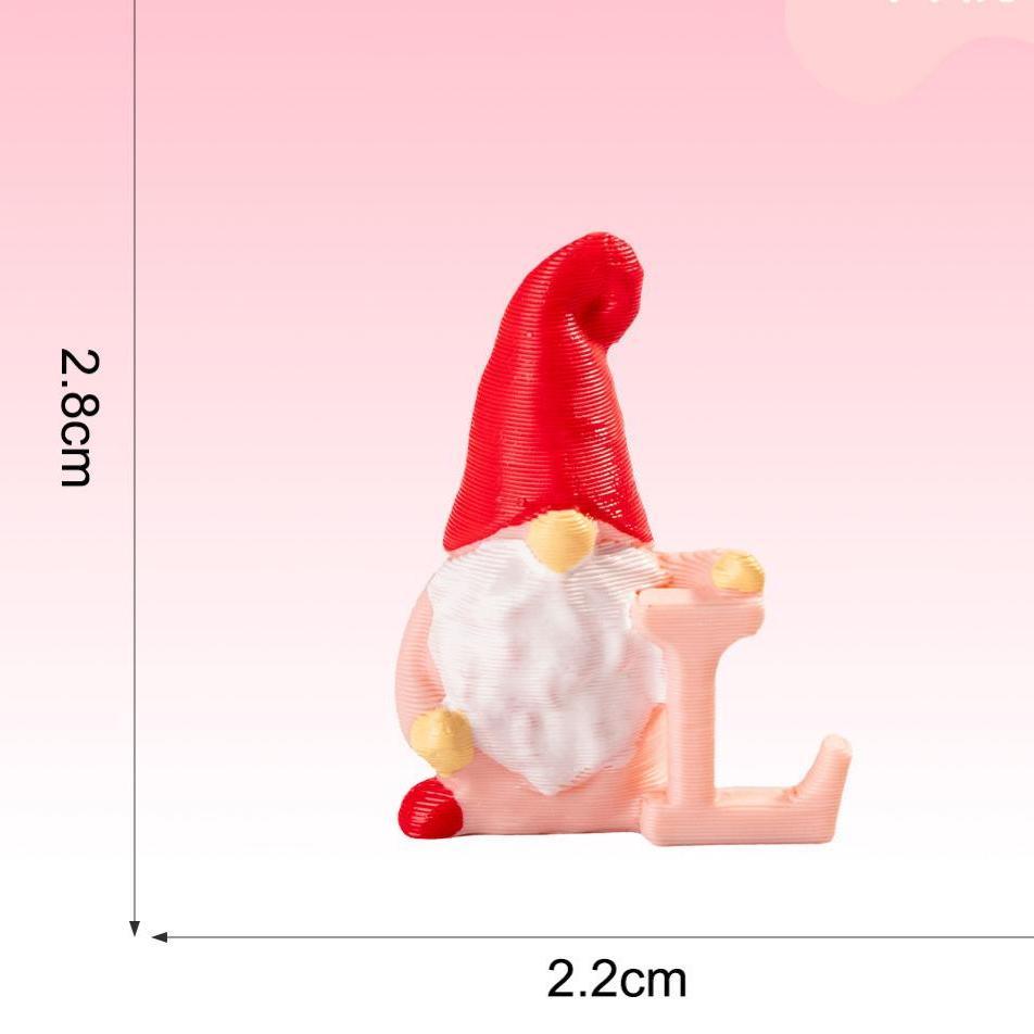 Love Heart Gnome Figurine Romantic Valentine Holiday Decoration