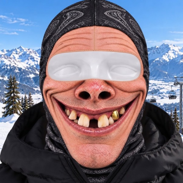 Custom Funny Ski Mask – The Perfect Après-Ski Gift for Ski Trips, Bachelor Trips & Friends