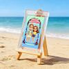 Custom Figurine Identity Card Personalised Character Profile Card for 3D Mini Figures
