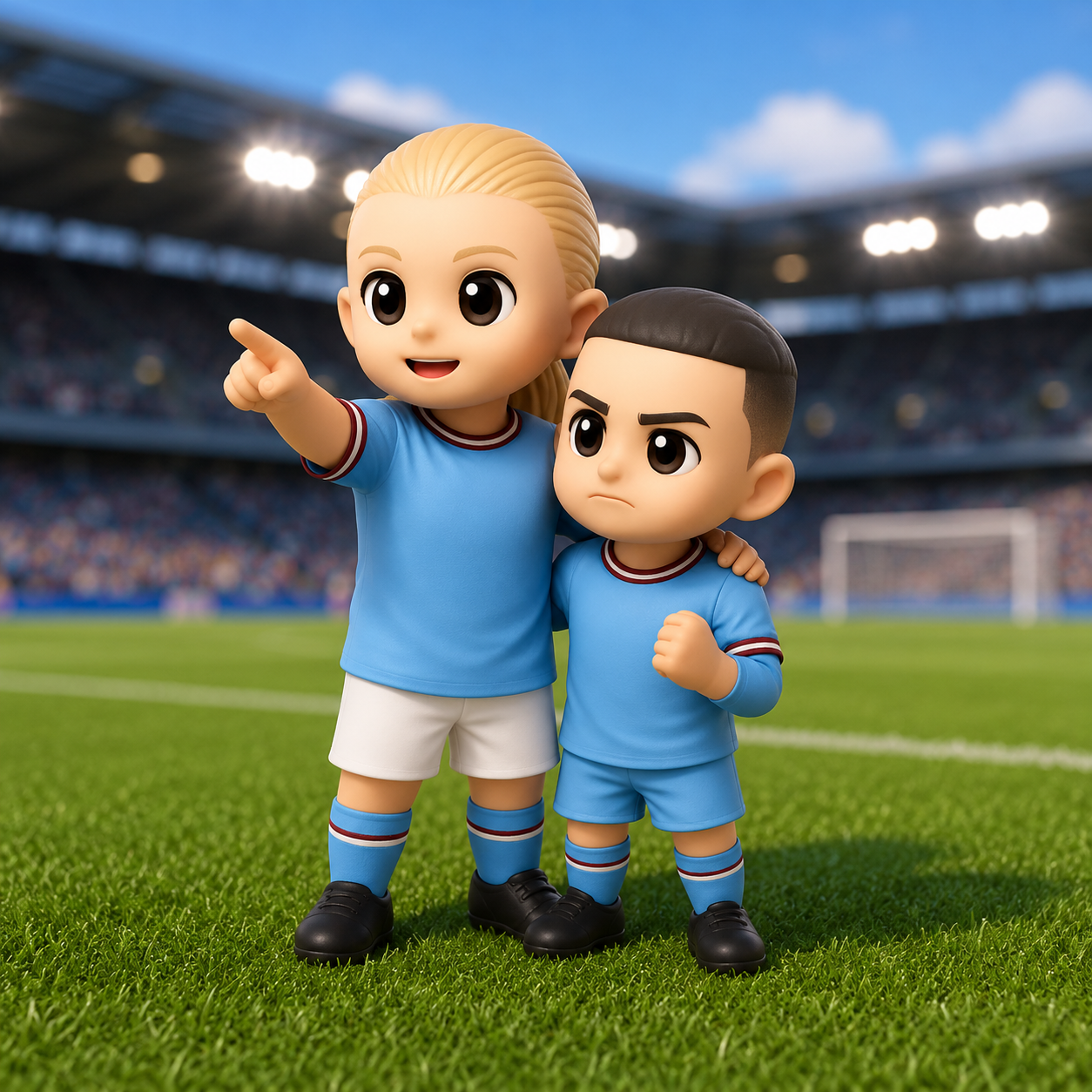 Custom Soccer Lover 3D Figure From Photo Personalized Football Fan Figurine Gift for Men Boys Dad Husband Soccer Player Keepsake