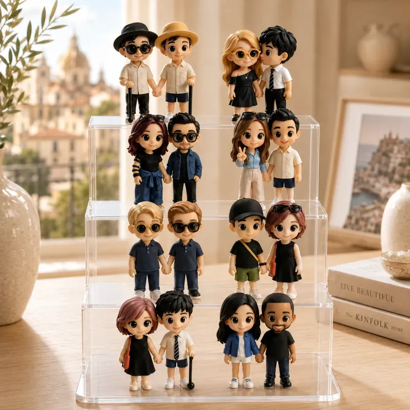 Custom 3D Action Figure from Your Photo Personalized Toy Figure Unique & Memorable Gift for Lovers, Boyfriends, Girlfriends