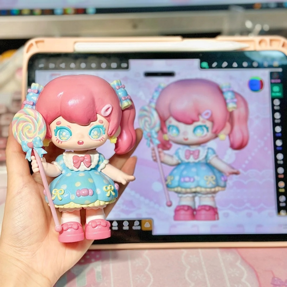 DIY Paintable 3D Figure from Photo Personalized Realistic Figurine Couple Anniversary Gift