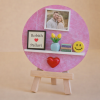The Miniature Rack Custom Photo & Message Valentine's Day Gift, Personalized Couple Keepsake