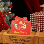 Jingle Bell​ Retro Hanging Greeting Cards Christmas Greeting Cards Holiday Cards