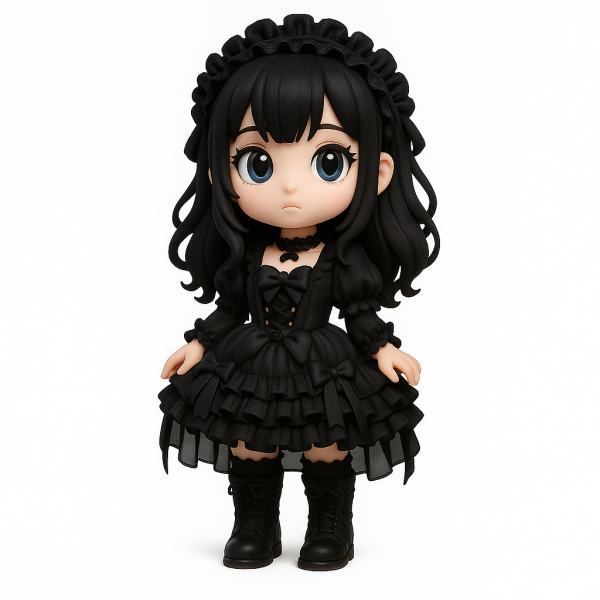 Create Your Own Unique 3D Lolita Figure From Your Lolita Photo Custom Made Birthday Gift For Friends Lovers And Lolita Enthusiasts