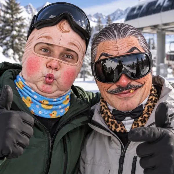 Custom Funny Ski Mask – The Perfect Après-Ski Gift for Ski Trips, Bachelor Trips & Friends