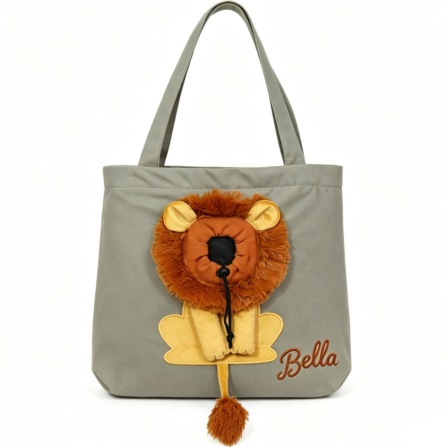 Pet Carrier Sling Bag – Breathable Canvas Shoulder Bag for Small Dogs & Cats - 