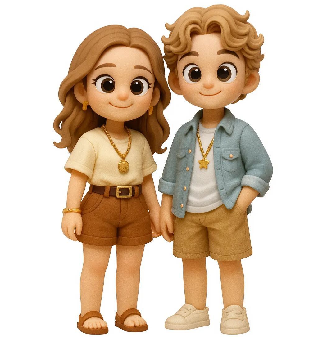 Custom 3D Action Figure Night Lamp from Your Photo Glass Display Dome Personalized Engraved Base Unique Gift for Boyfriend, Girlfriend or Anniversary