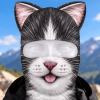 Funny Cat and Dog Winter Ski Gifts - Ski Mask With Ears