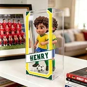 Custom Soccer Lover 3D Figure From Photo Custom 3D Soccer Athlete for Boy Sports Lover Surprise