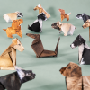 DIY Paper Cats Origami Kit 50PCS Fold Your Own Paper Cat Craft Kit for Kids & Adults