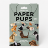 DIY Paper Cats Origami Kit 50PCS Fold Your Own Paper Cat Craft Kit for Kids & Adults