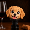 Custom 3D Bust Figure Wine Bottle Stopper Personalized Gift from Your Photo Unique Gift for Wine Lovers