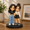 Custom 3D Figure from Photo Personalized Mini Figure Unique Gift for Couple Brother Sister