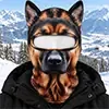 Funny Cat and Dog Winter Ski Gifts - Ski Mask With Ears