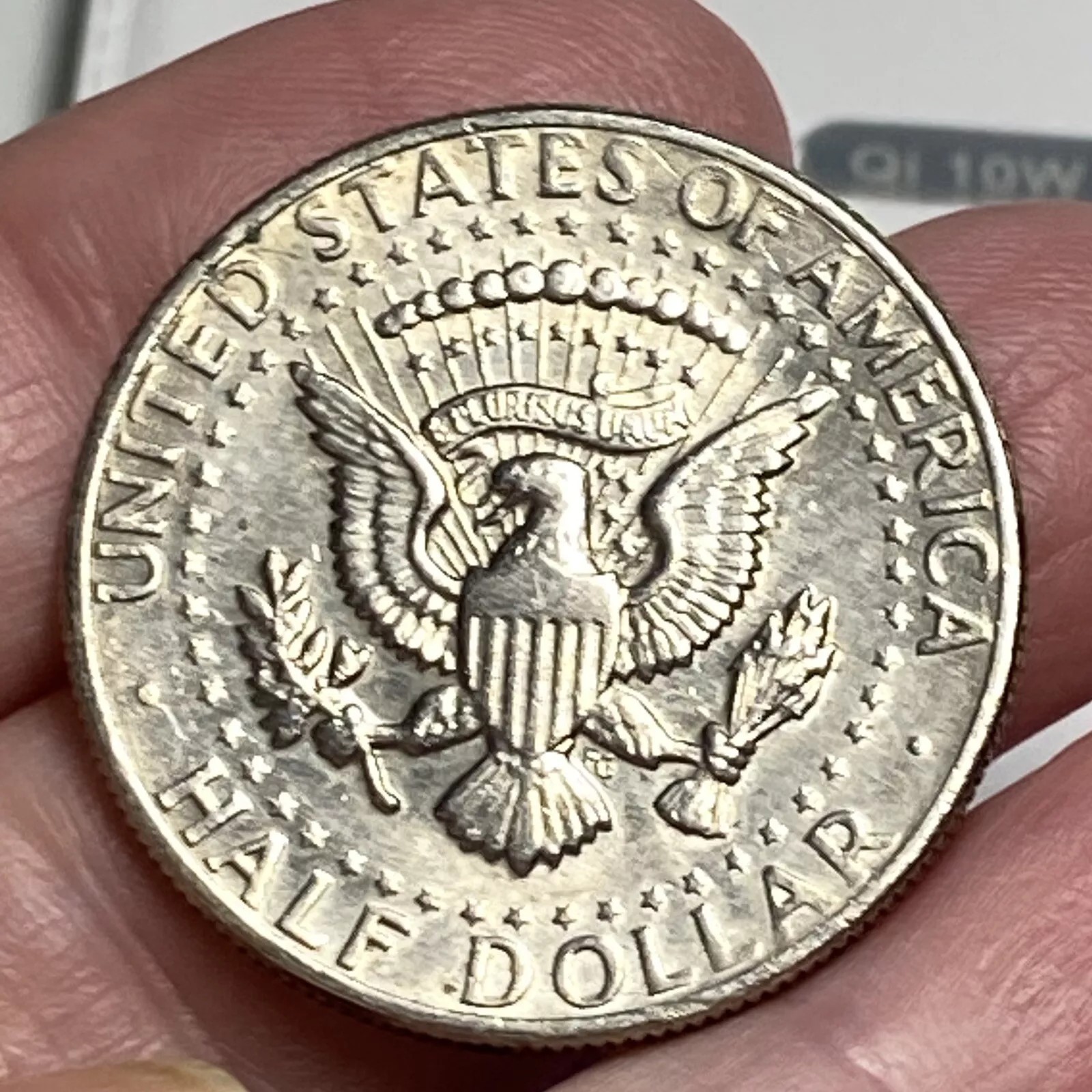 😍1964-1970 Kennedy Silver Dollar First Year of Issue Kennedy Coin🪙 Signed Label 50 Cents🔥