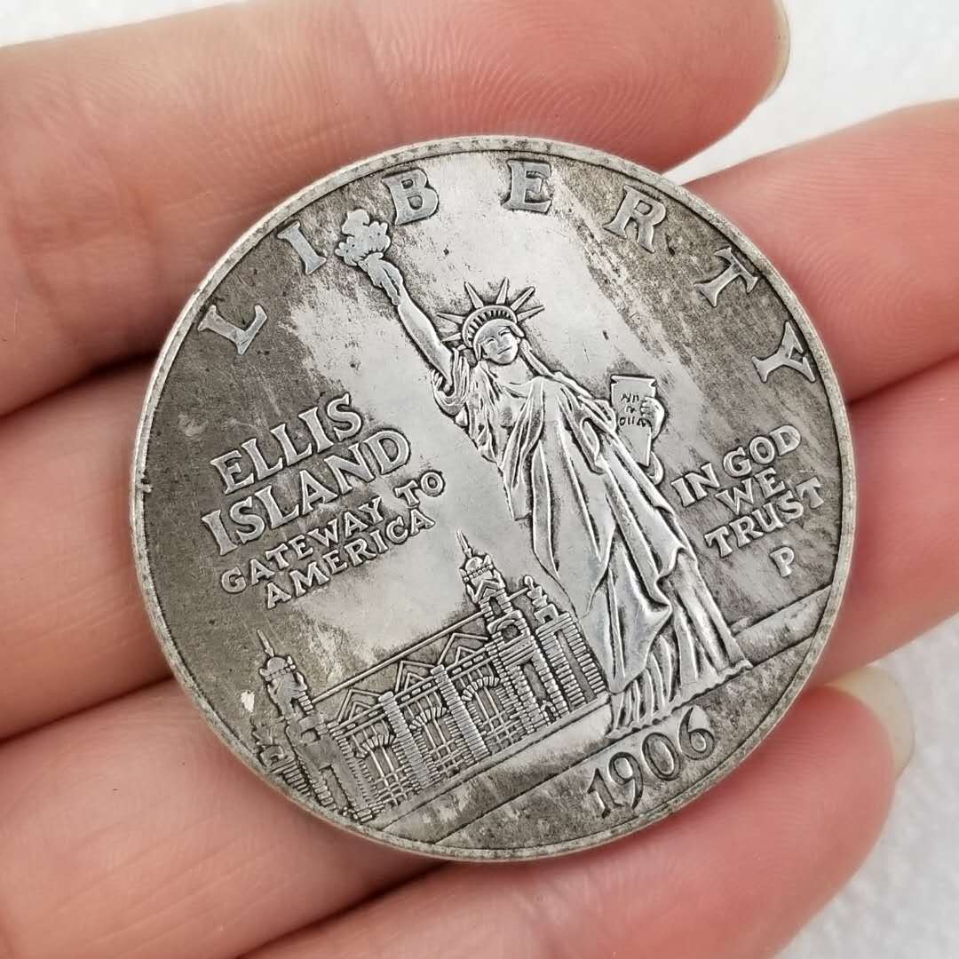 ⏱️1986 United States Liberty Coin - Silver Statute of Liberty/Ellis Island🔥