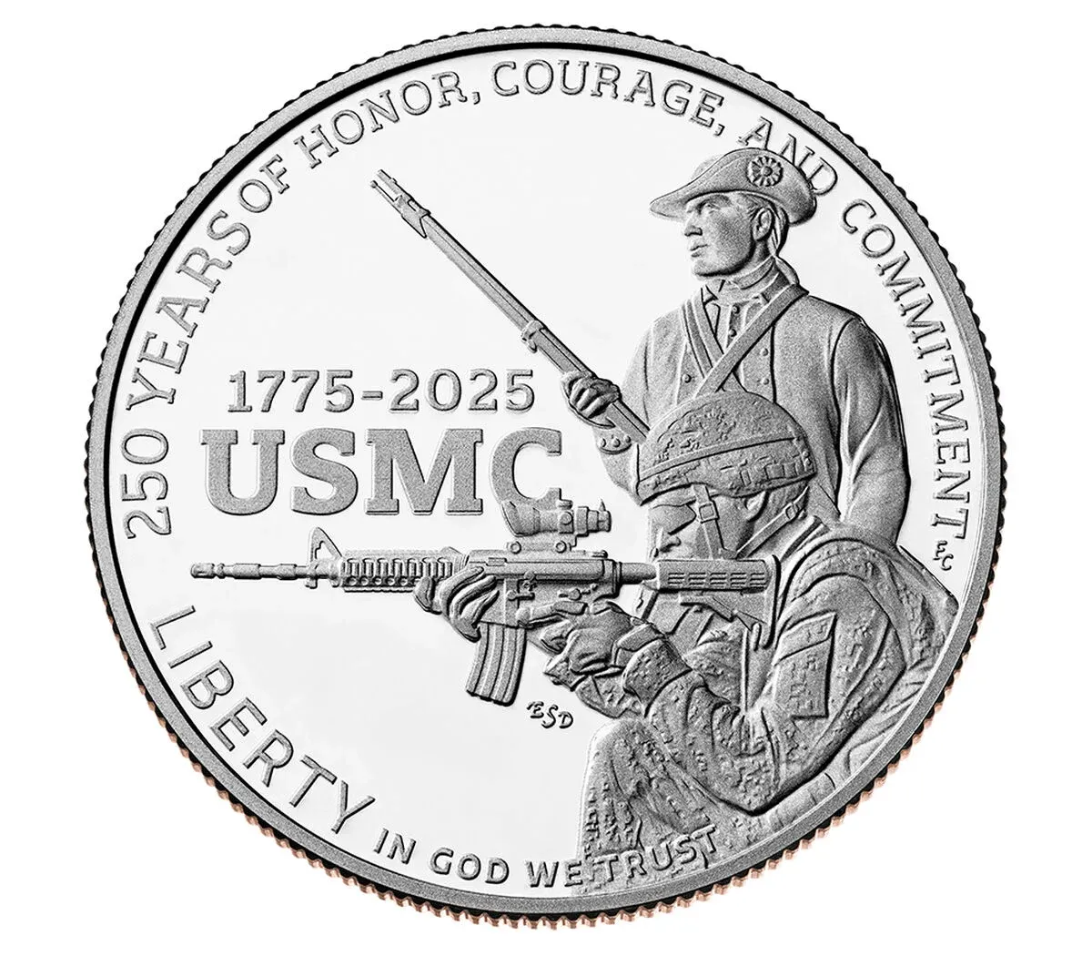 🔥U.S. Marine Corps 250th Anniversary 2025 Proof Half Dollar🪙
