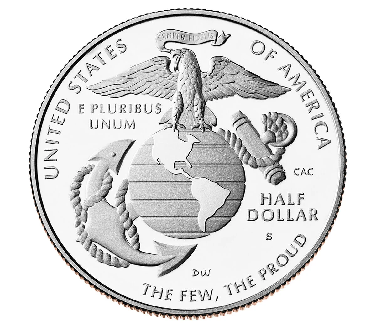 🔥U.S. Marine Corps 250th Anniversary 2025 Proof Half Dollar🪙